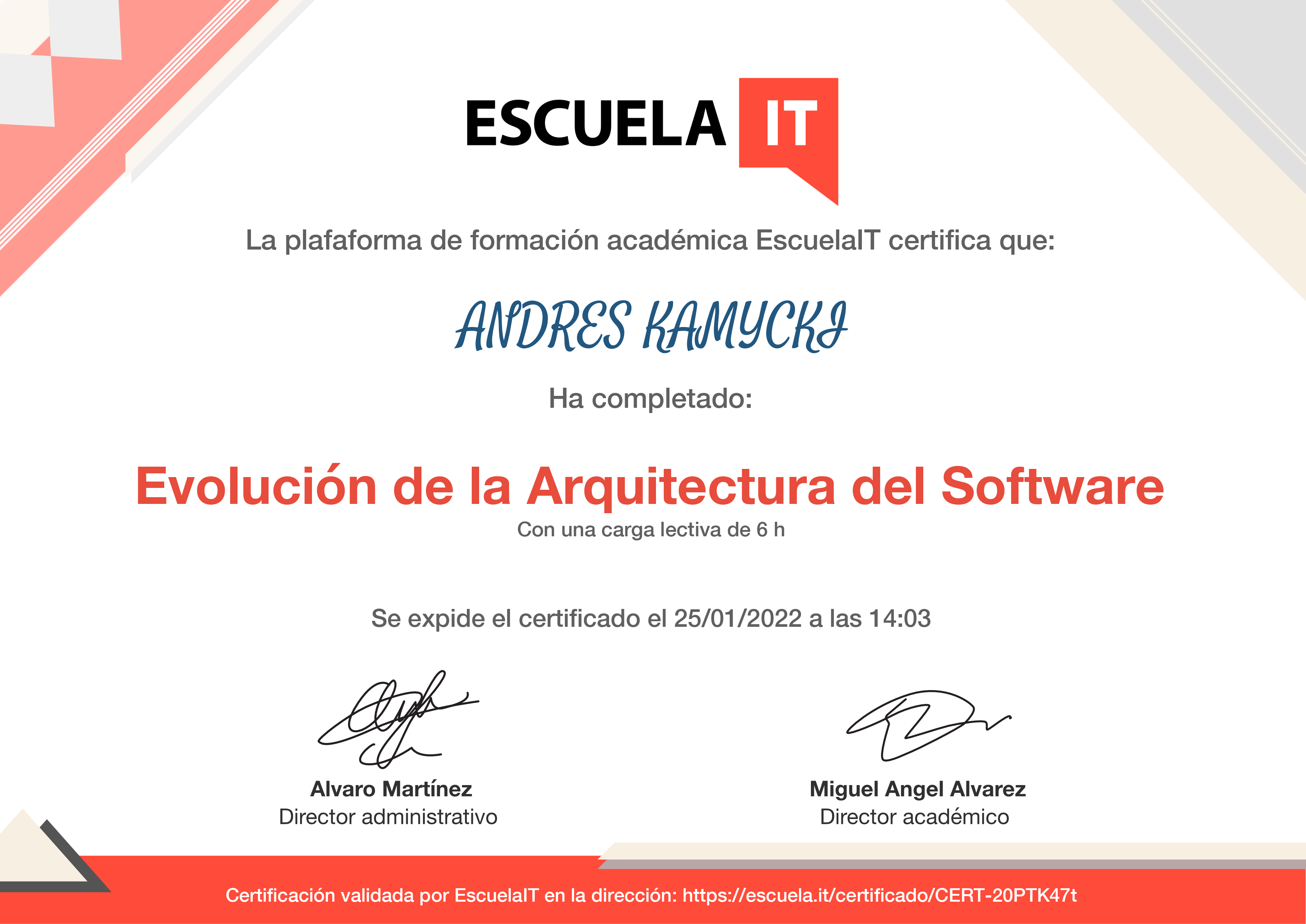 Certificado