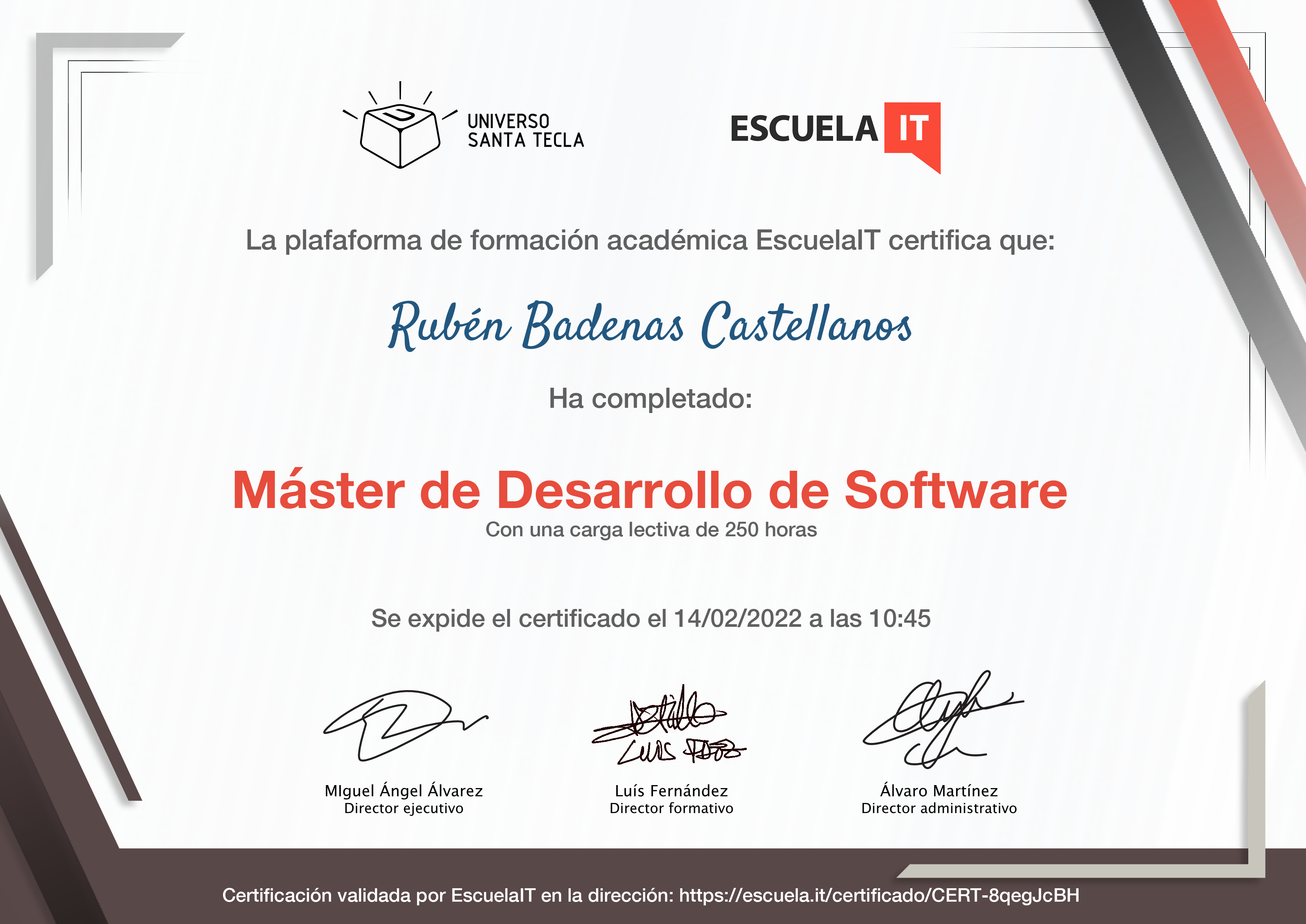 Certificado