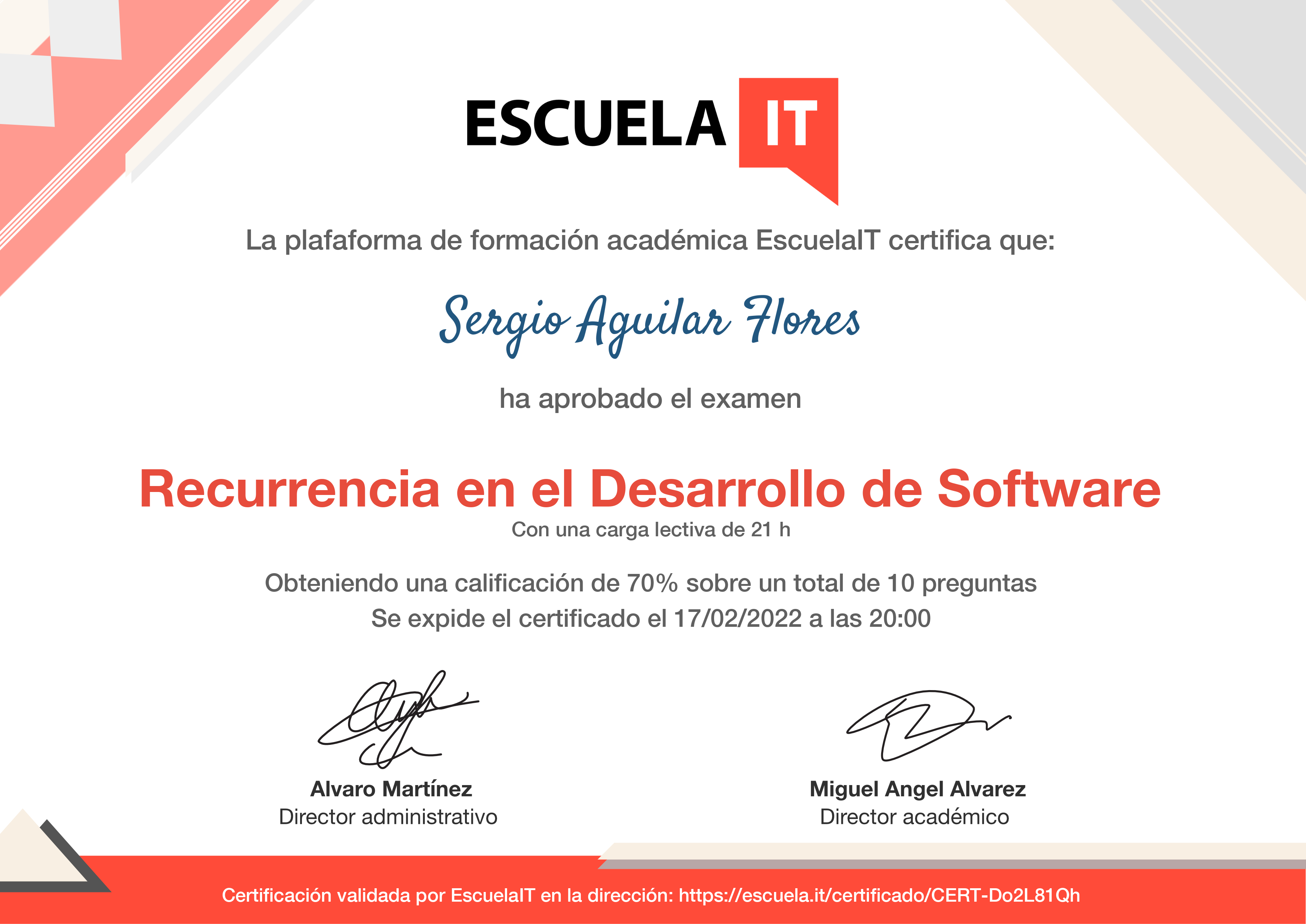Certificado