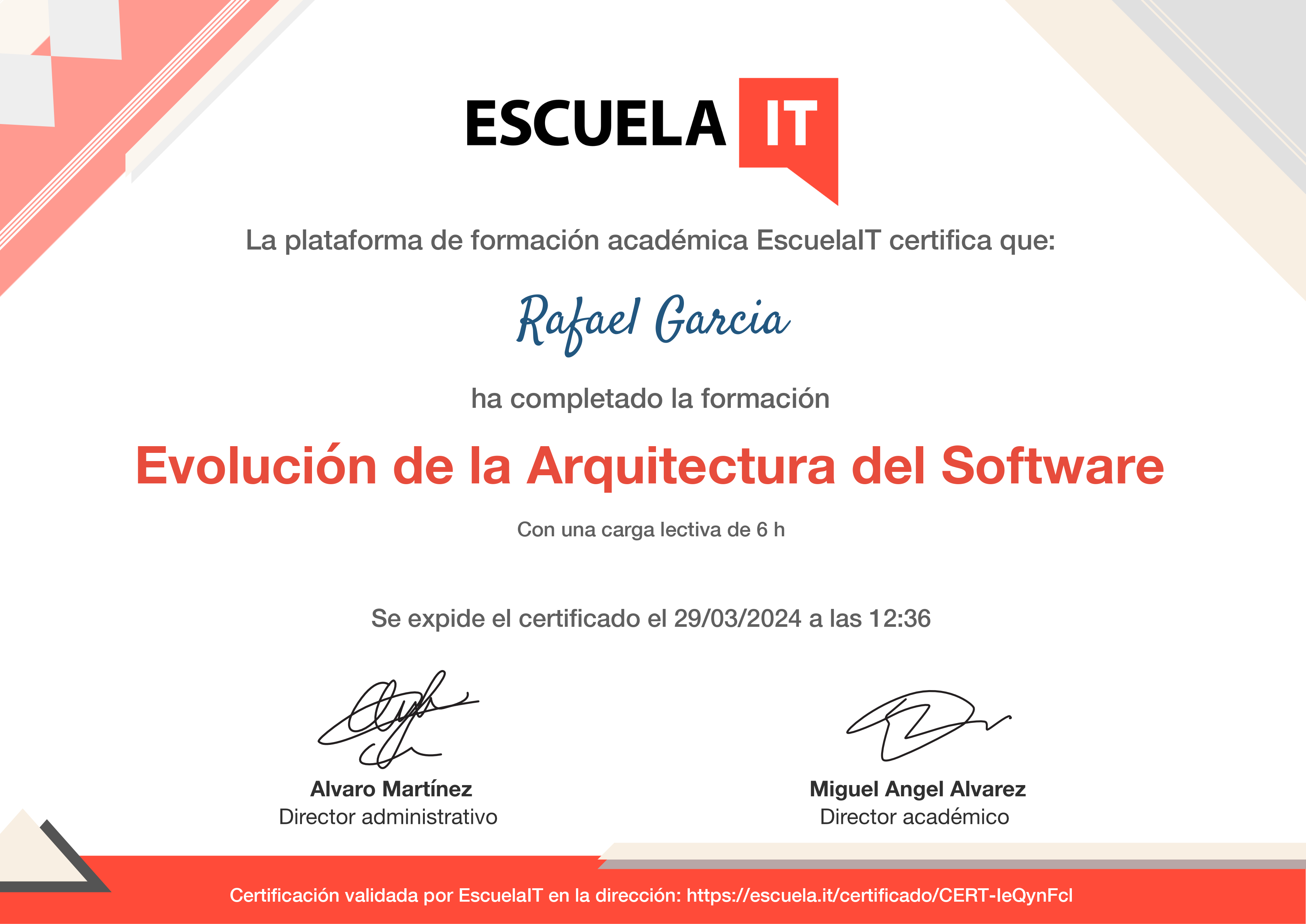Certificado