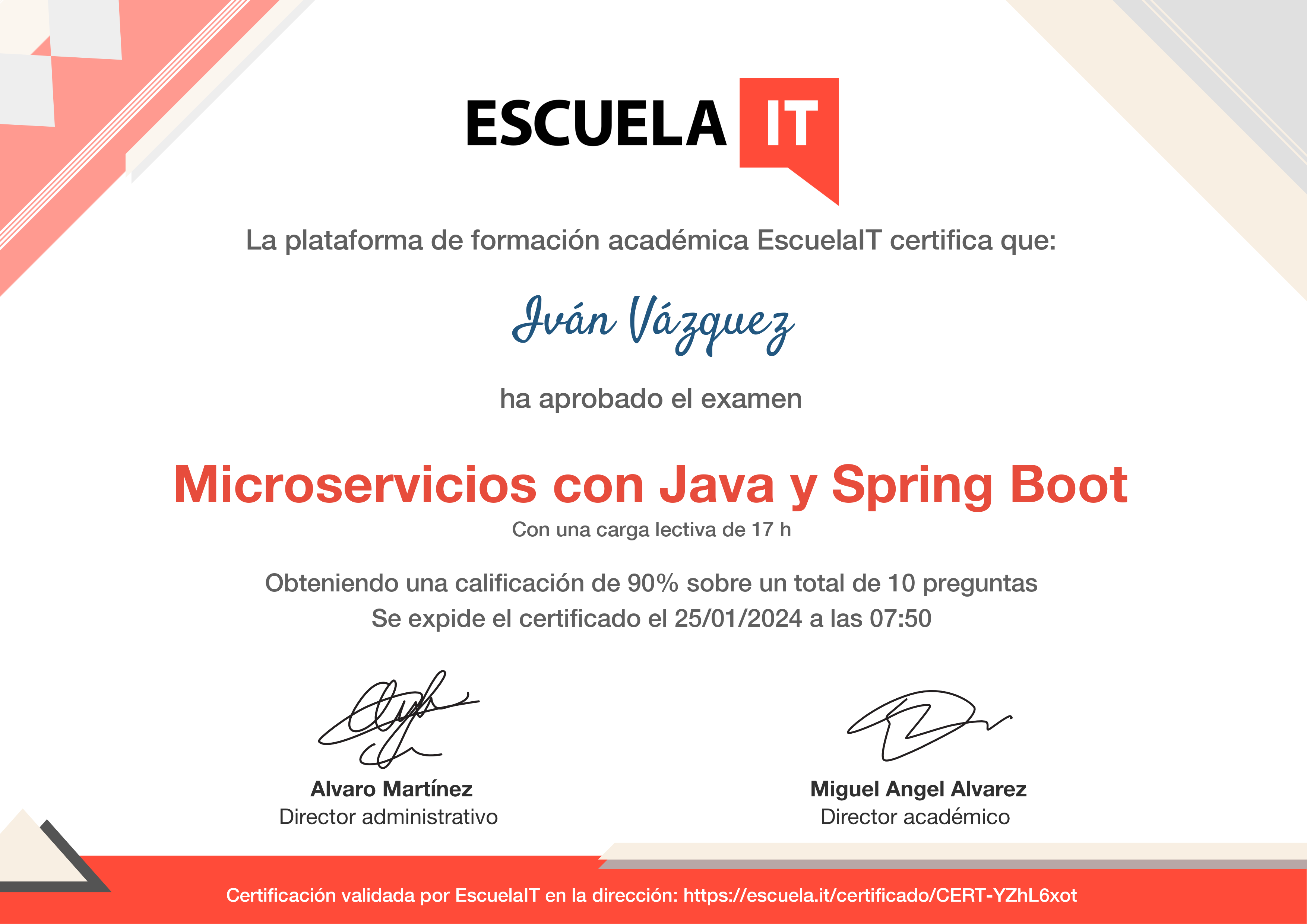 Certificado