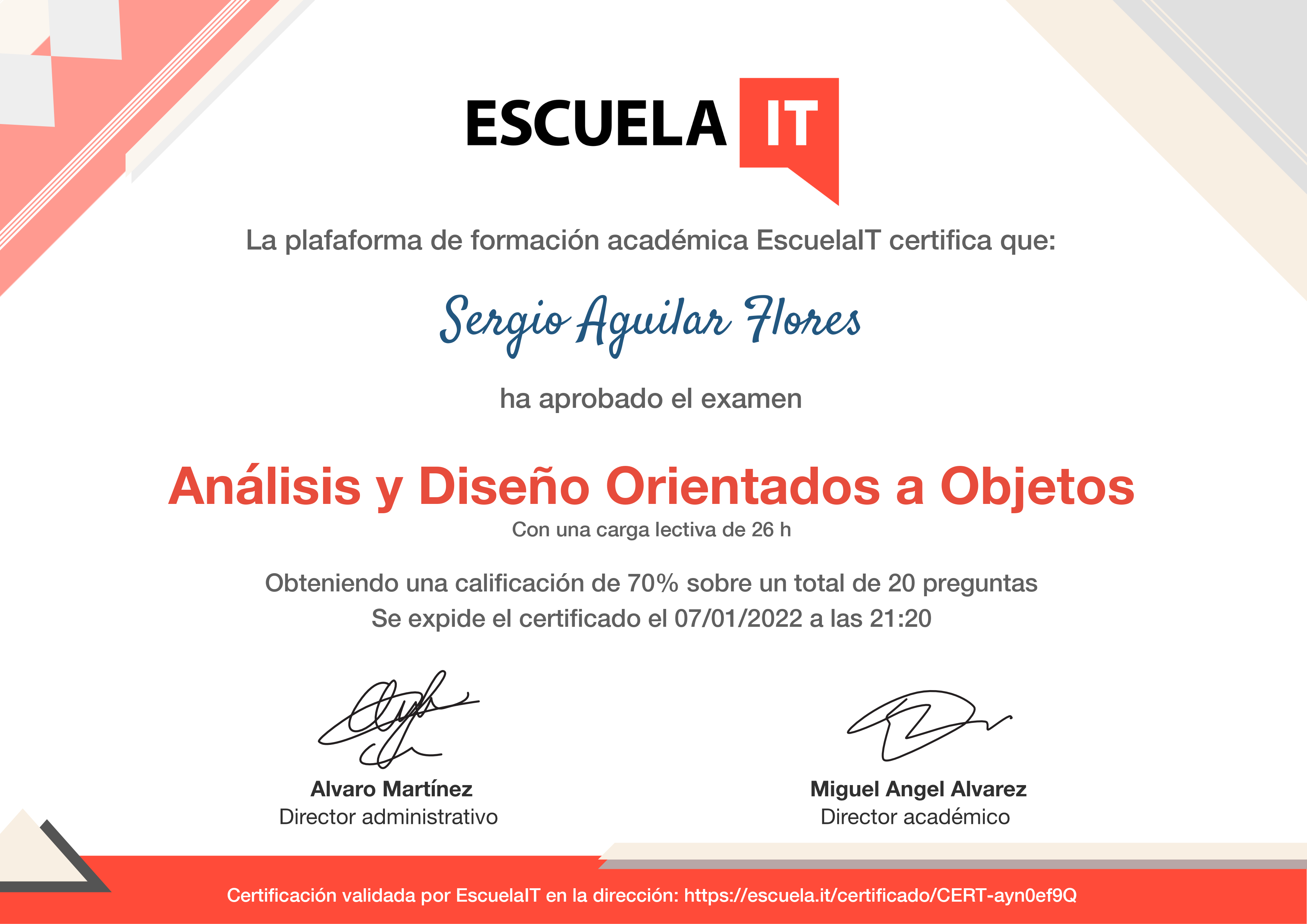 Certificado