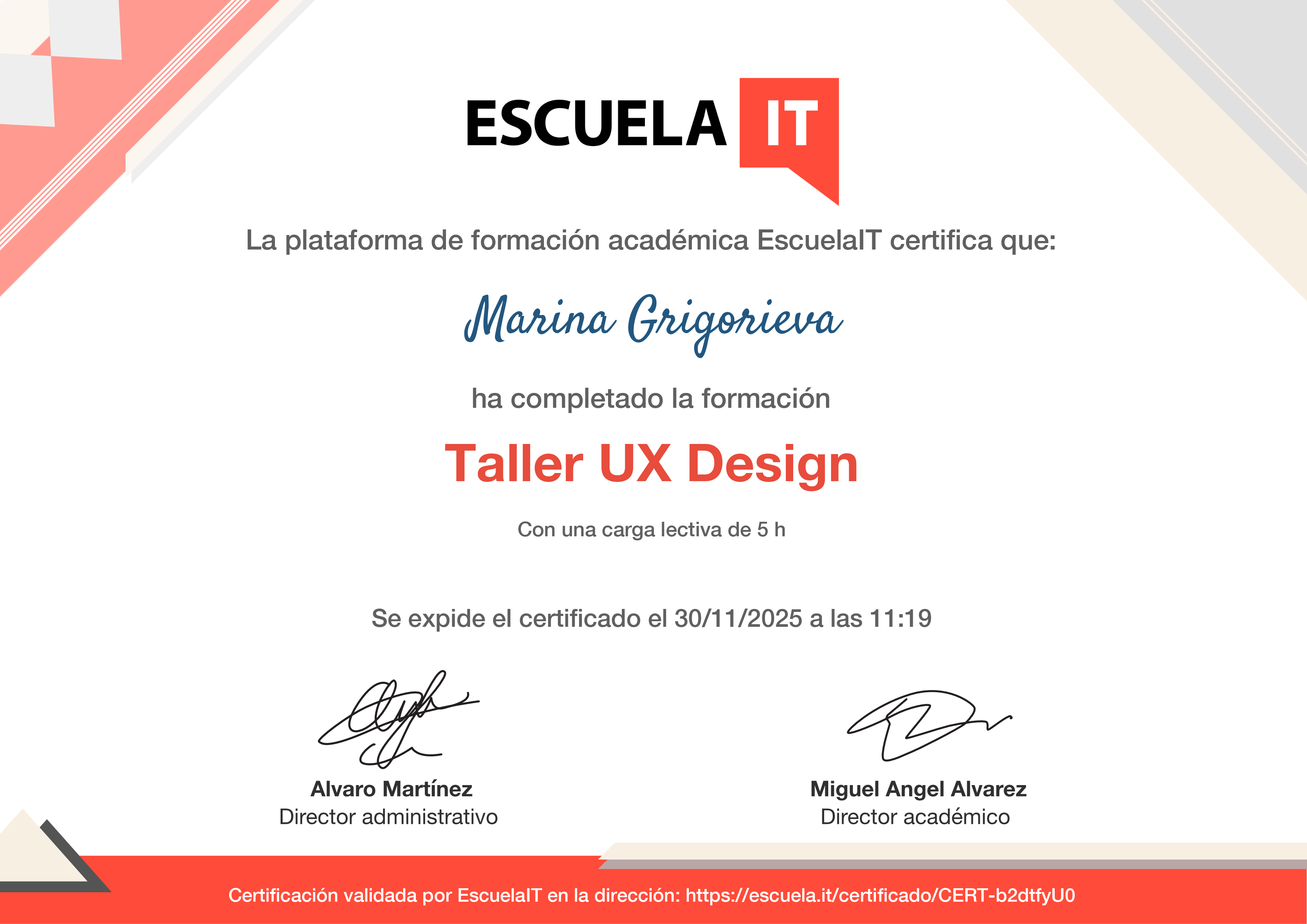 Certificado