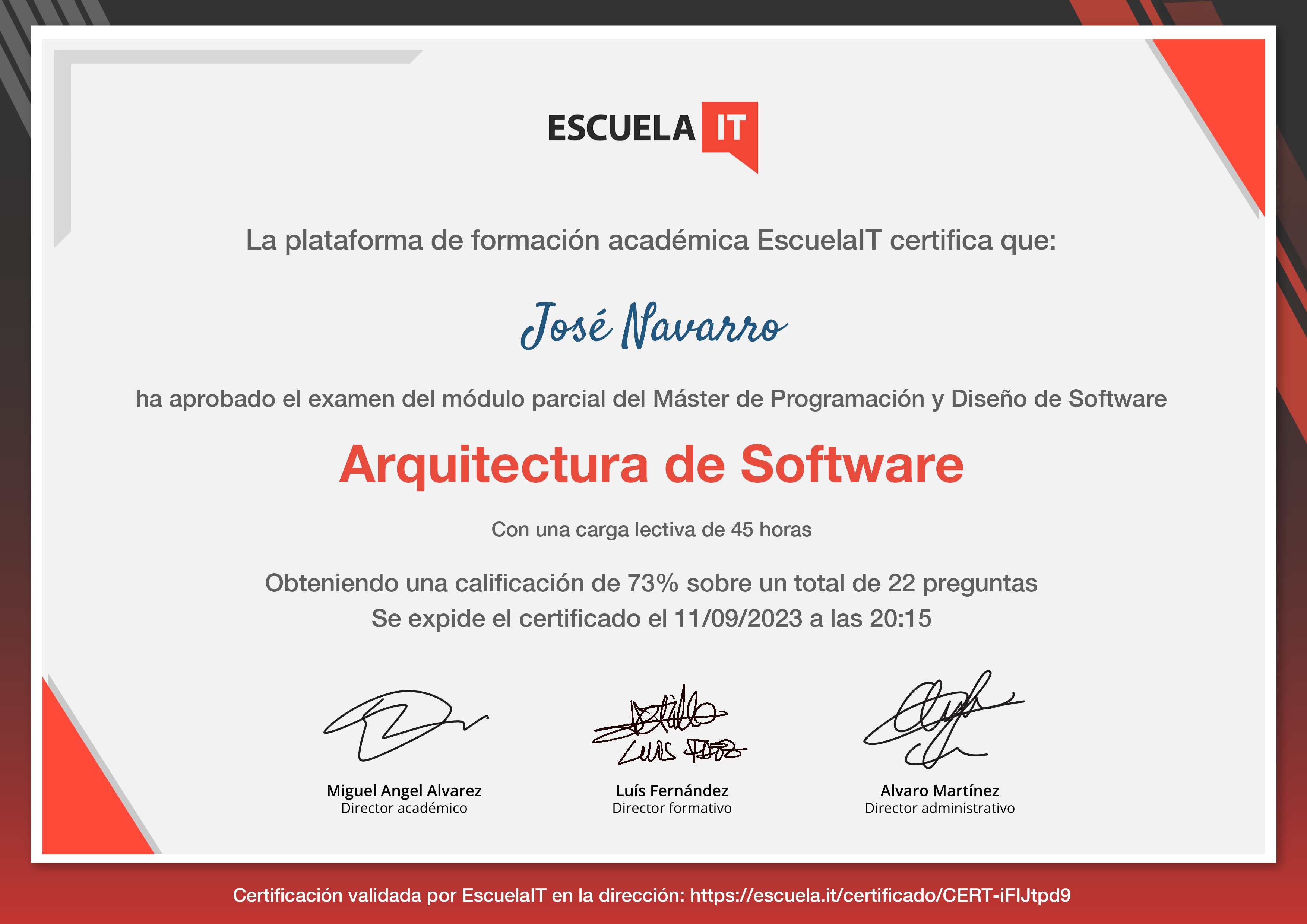 Certificado