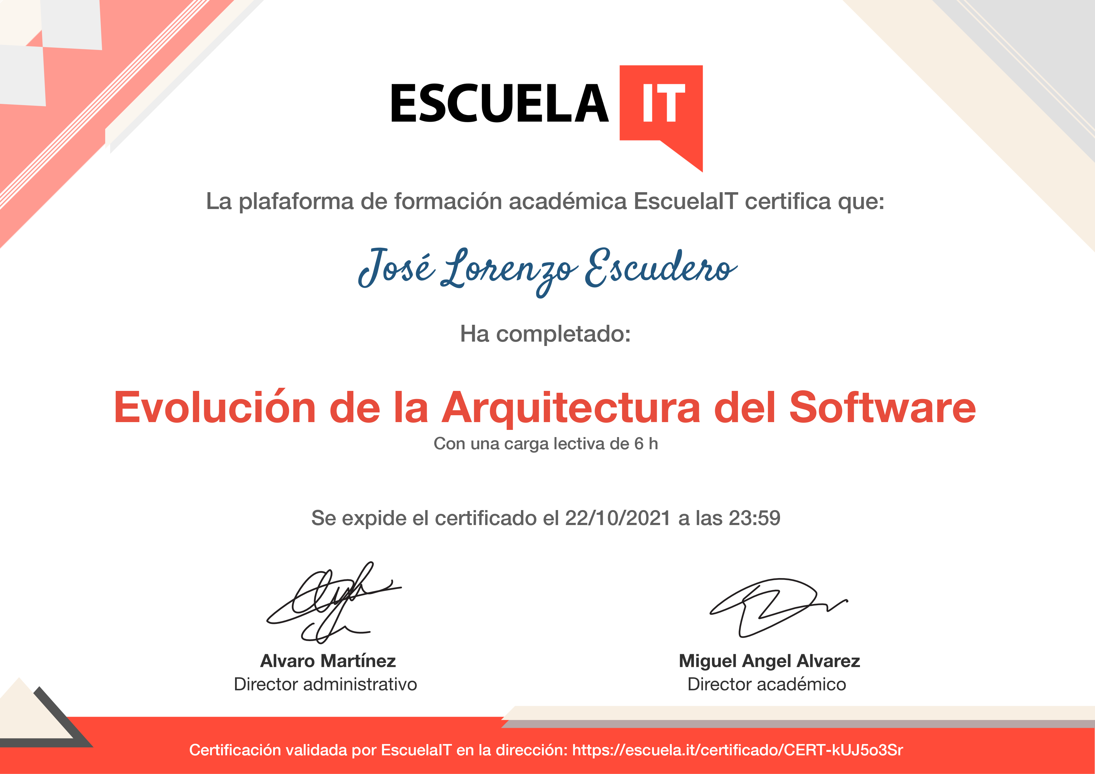 Certificado