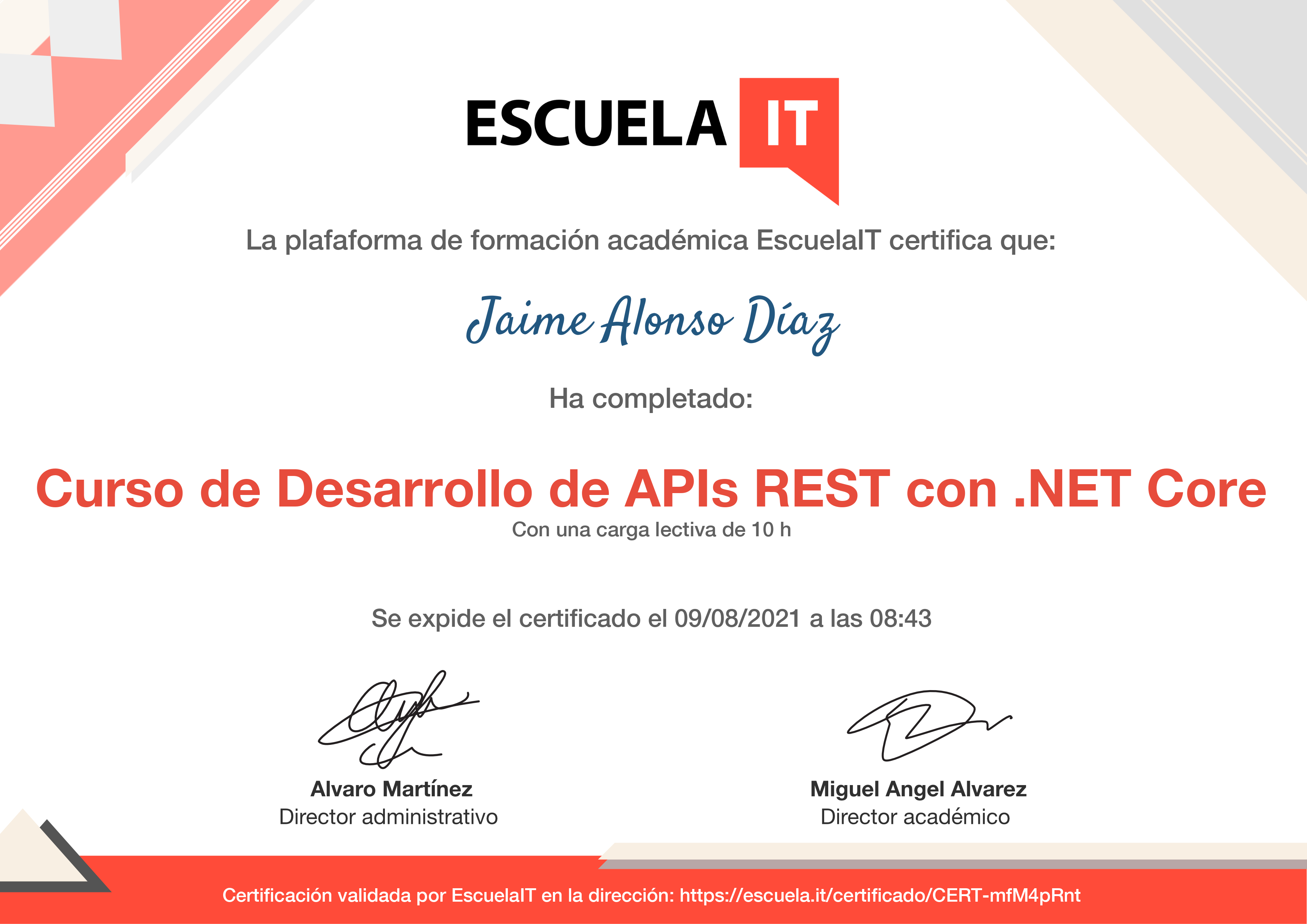 Certificado