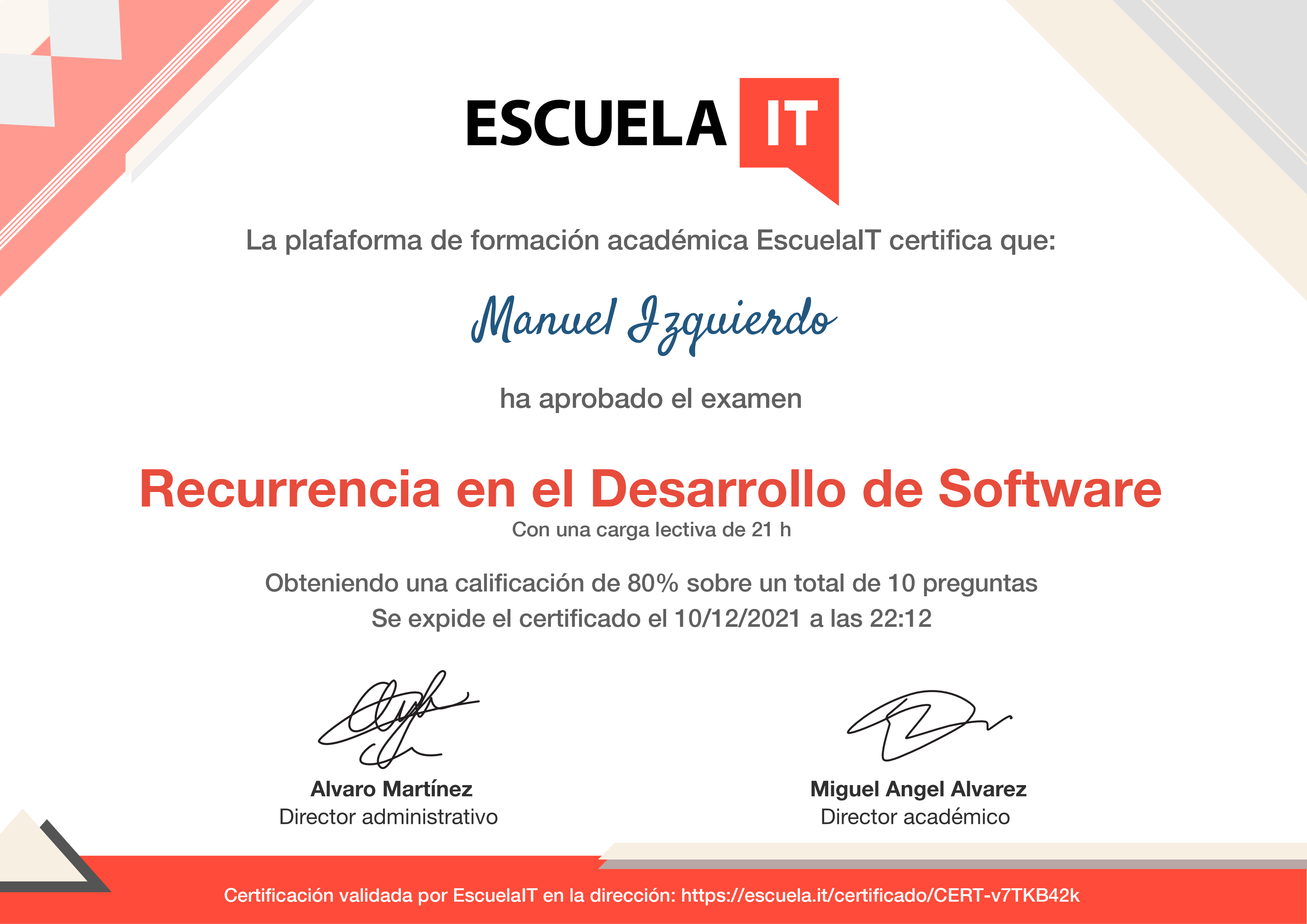 Certificado