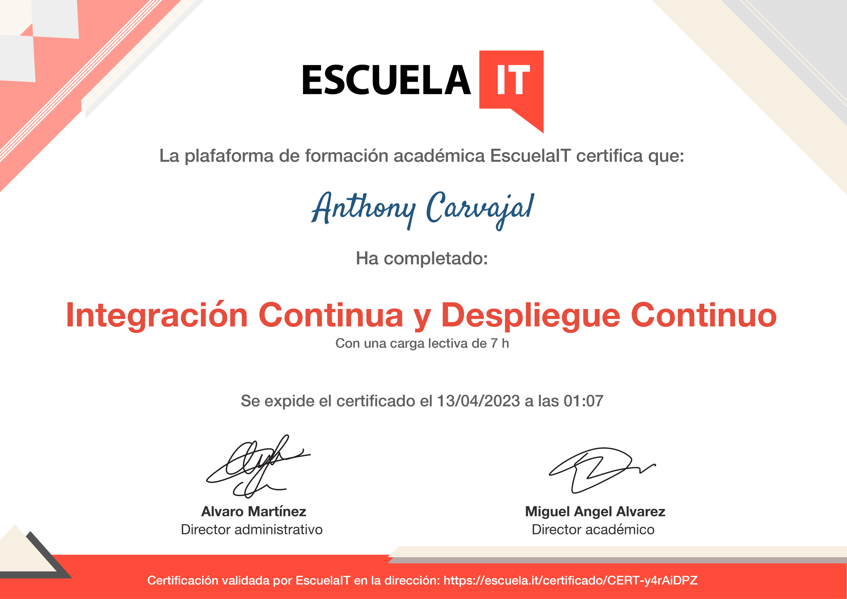 Certificado