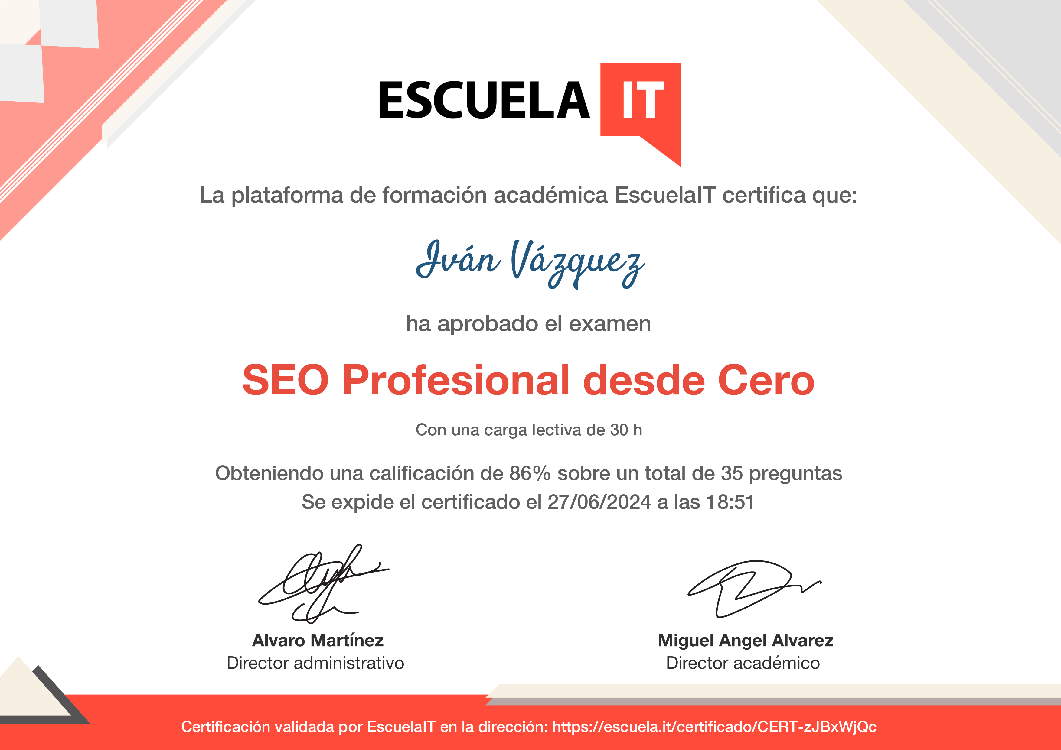 Certificado